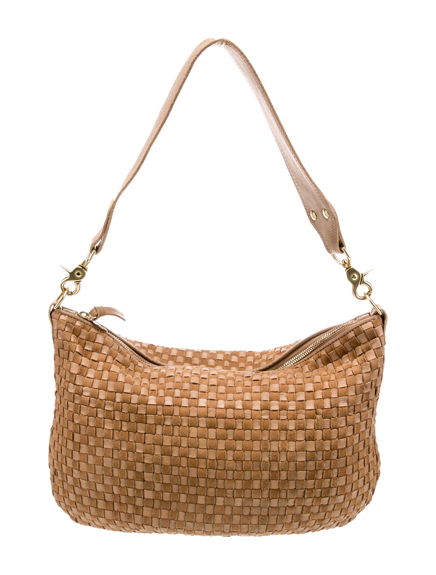 Clare V. Leather Shoulder Bag