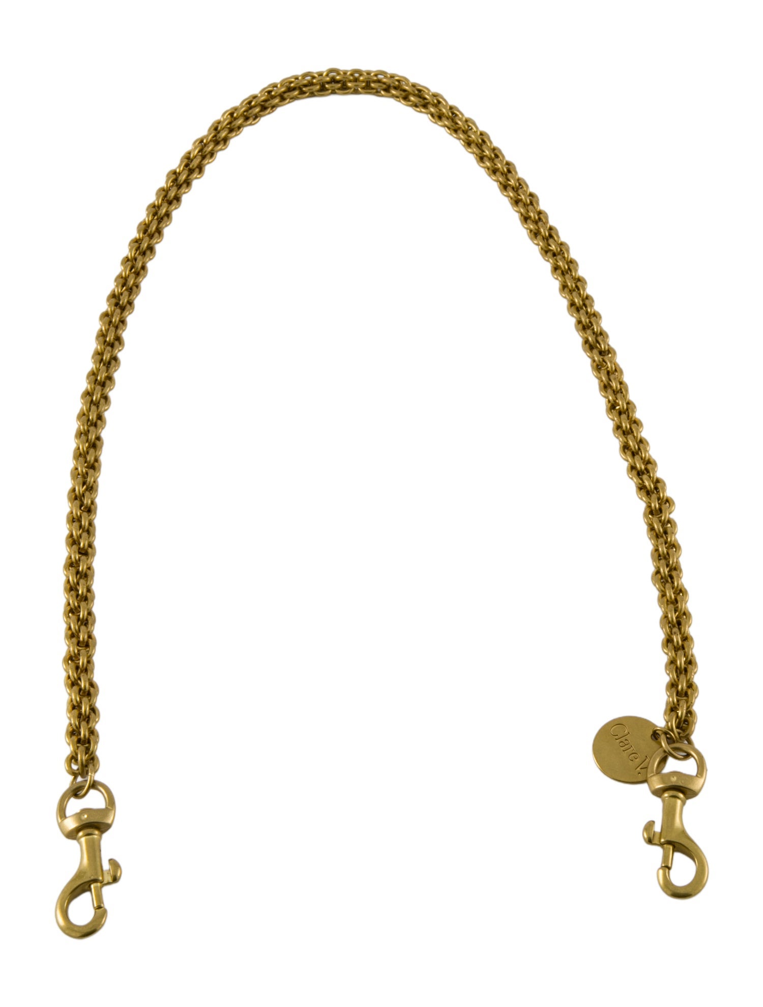 Clare V. Chain Link Strap