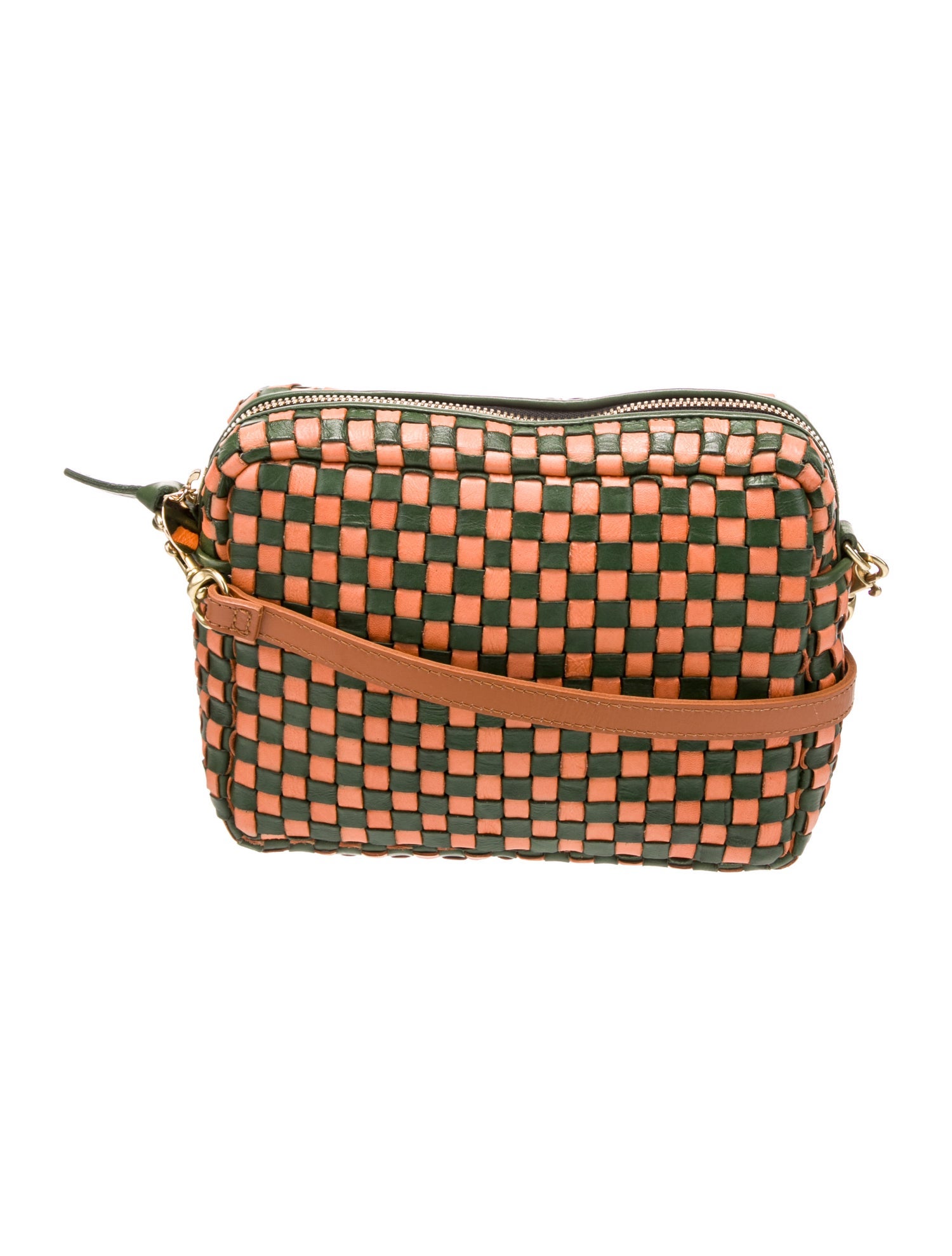 Clare V. Leather Crossbody Bag