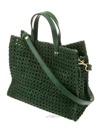 Clare V. Leather Crossbody Bag