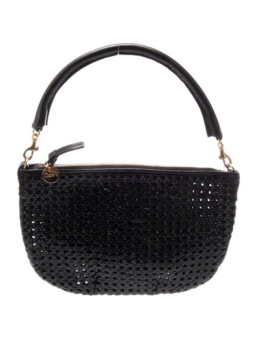 Clare V. Straw Top Handle Bag