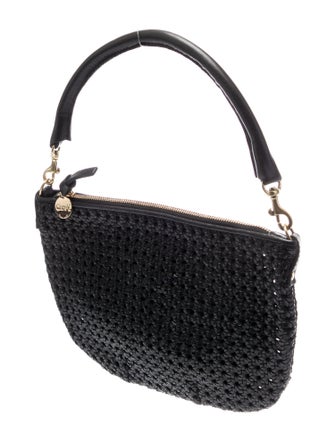 Clare V. Straw Top Handle Bag