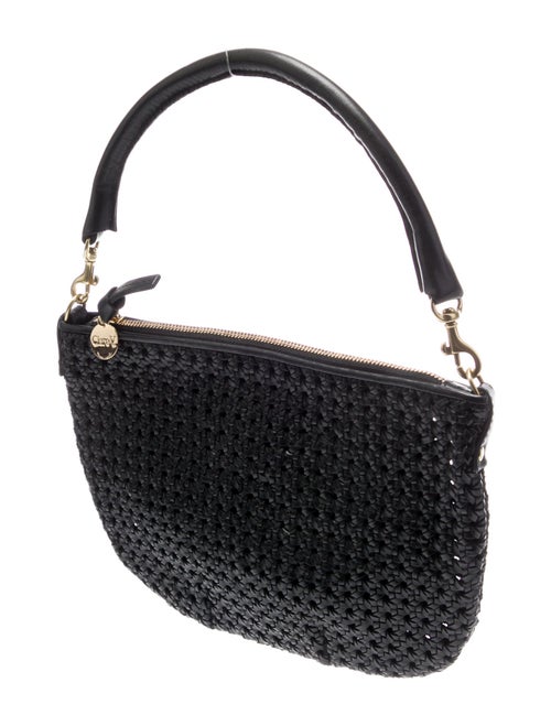 Clare V. Straw Top Handle Bag