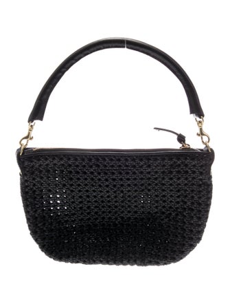 Clare V. Straw Top Handle Bag