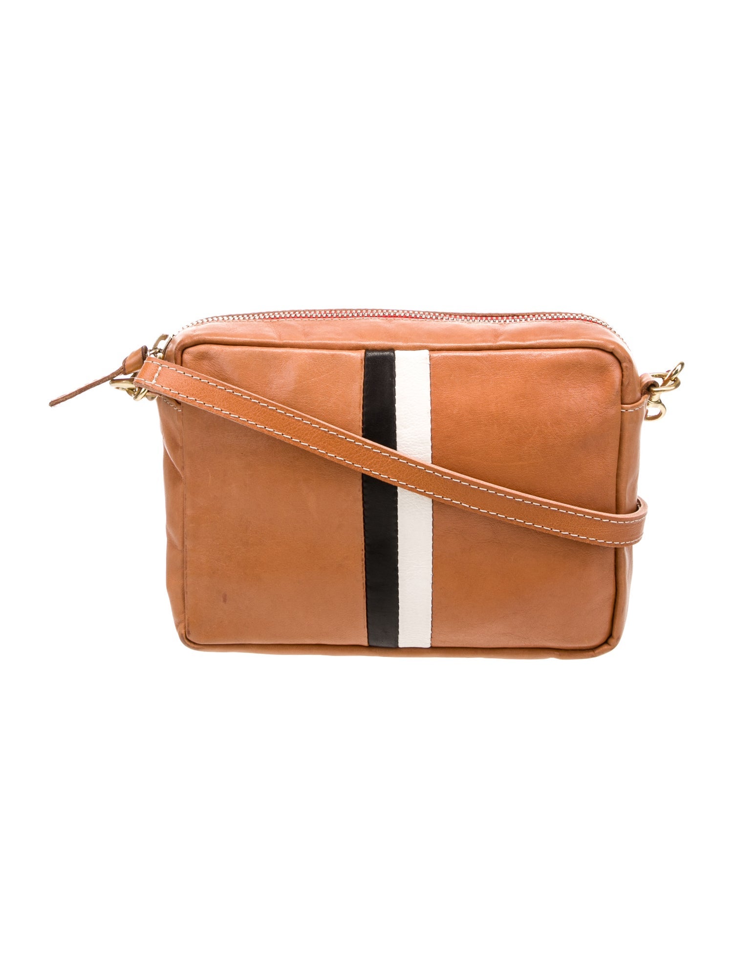 Clare V. Leather Crossbody Bag