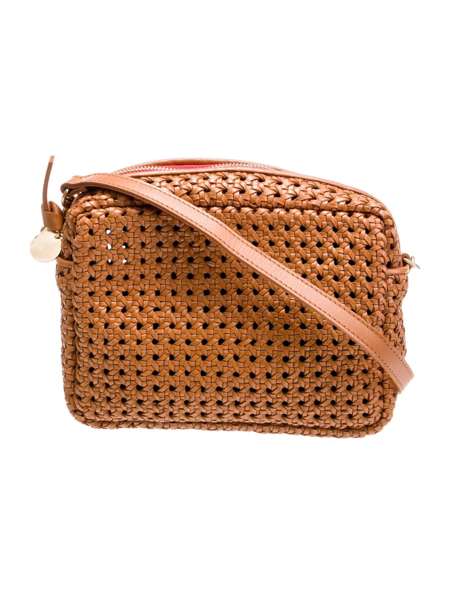 Clare V. Leather Crossbody Bag