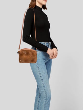 Clare V. Leather Crossbody Bag