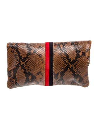 Clare V. Leather Clutch
