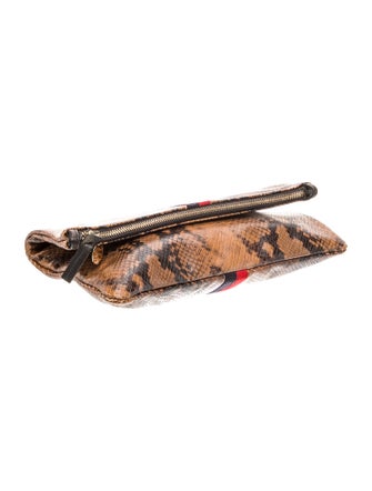 Clare V. Leather Clutch