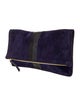 Clare V. Suede Clutch