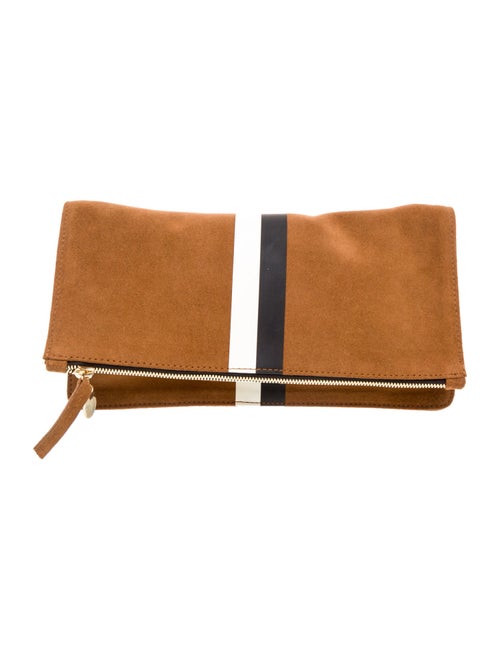 Clare V. Suede Clutch