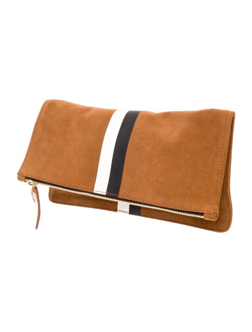 Clare V. Suede Clutch