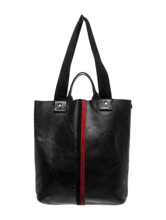 Clare V. Leather Top Handle Bag