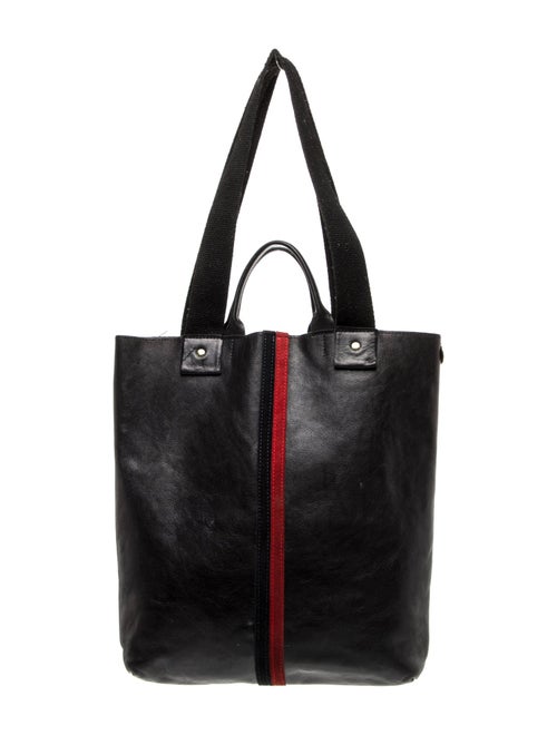 Clare V. Leather Top Handle Bag
