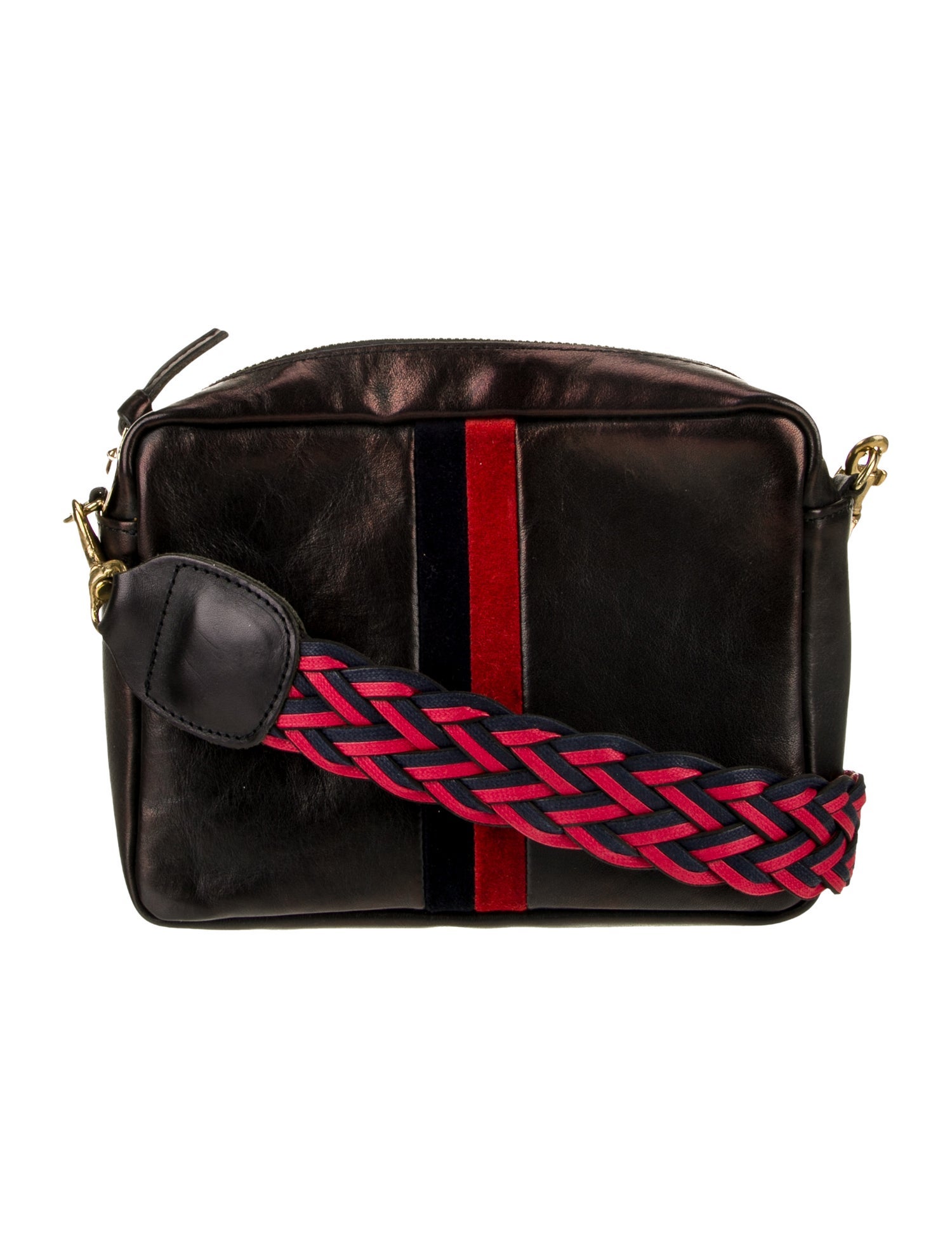 Clare V. Leather Messenger Bag