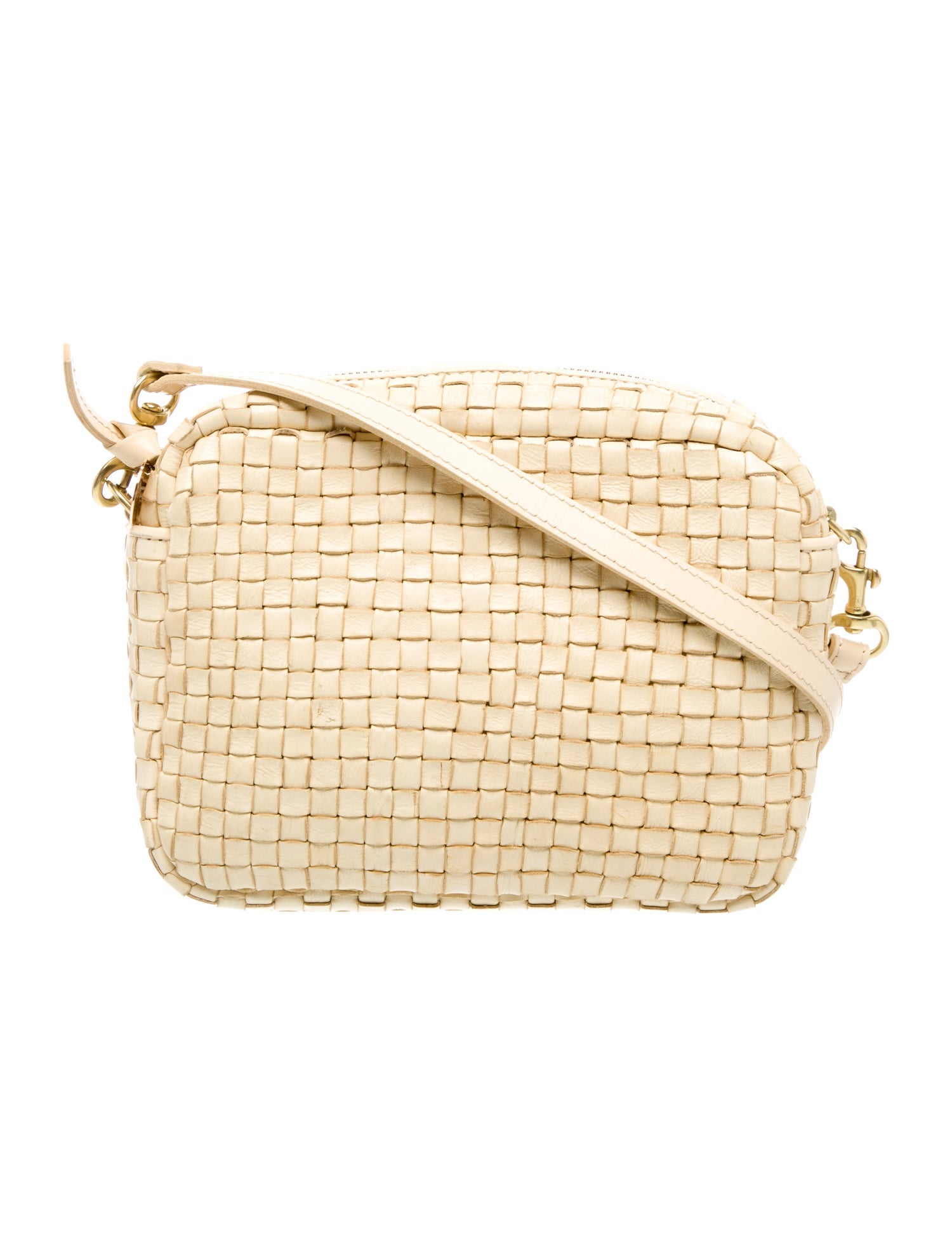 Clare V. Leather Crossbody Bag