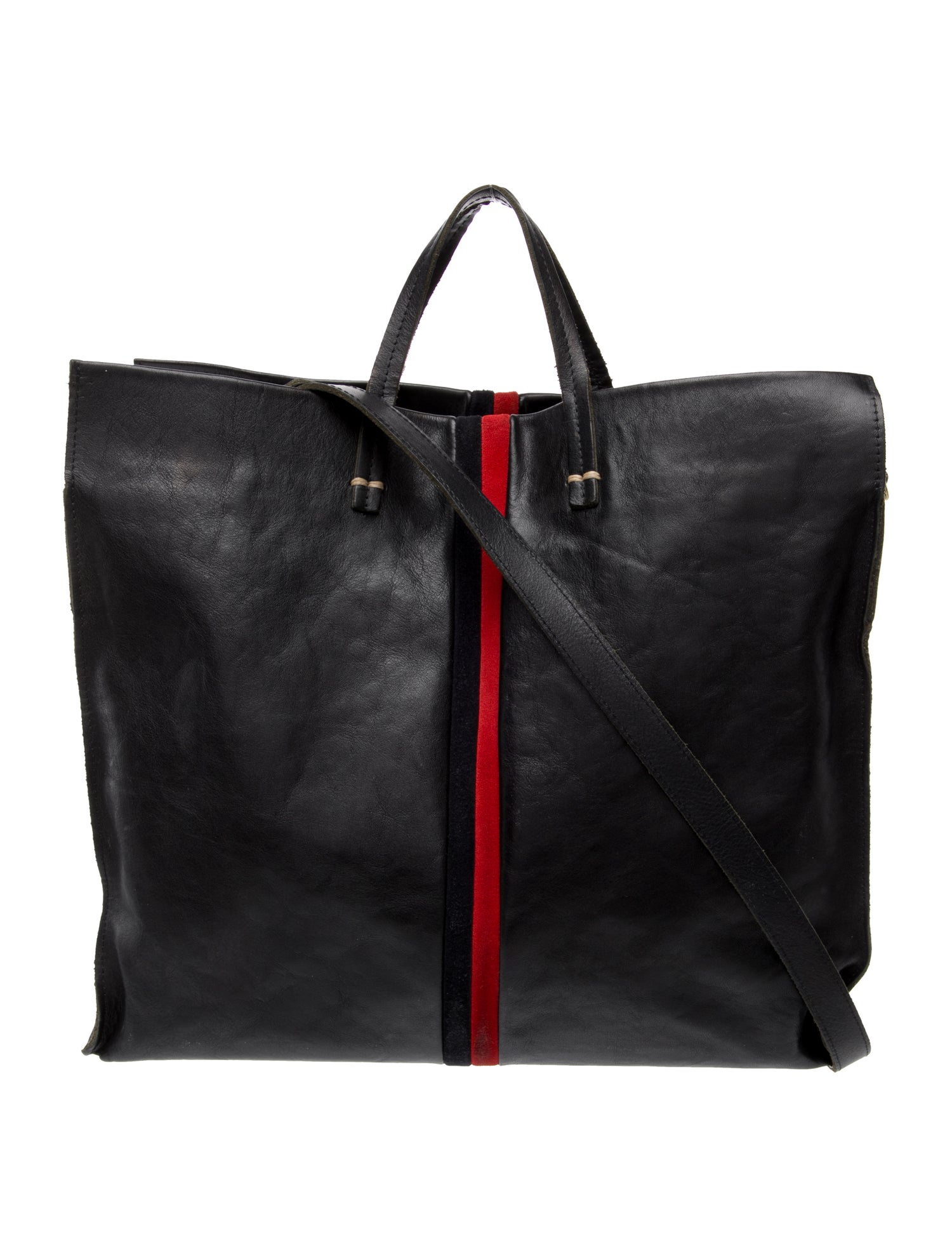 Clare V. Leather Garment Bag