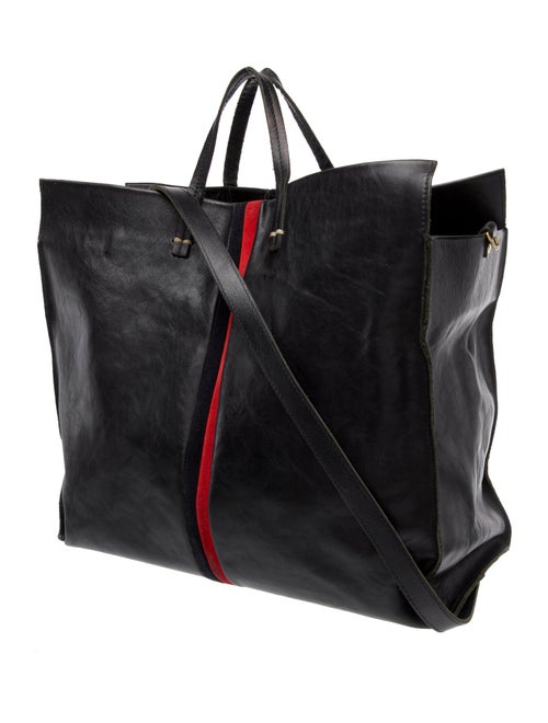 Clare V. Leather Garment Bag