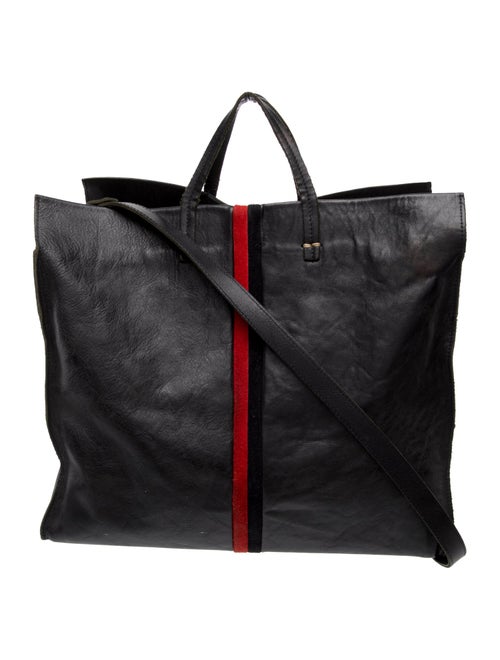 Clare V. Leather Garment Bag