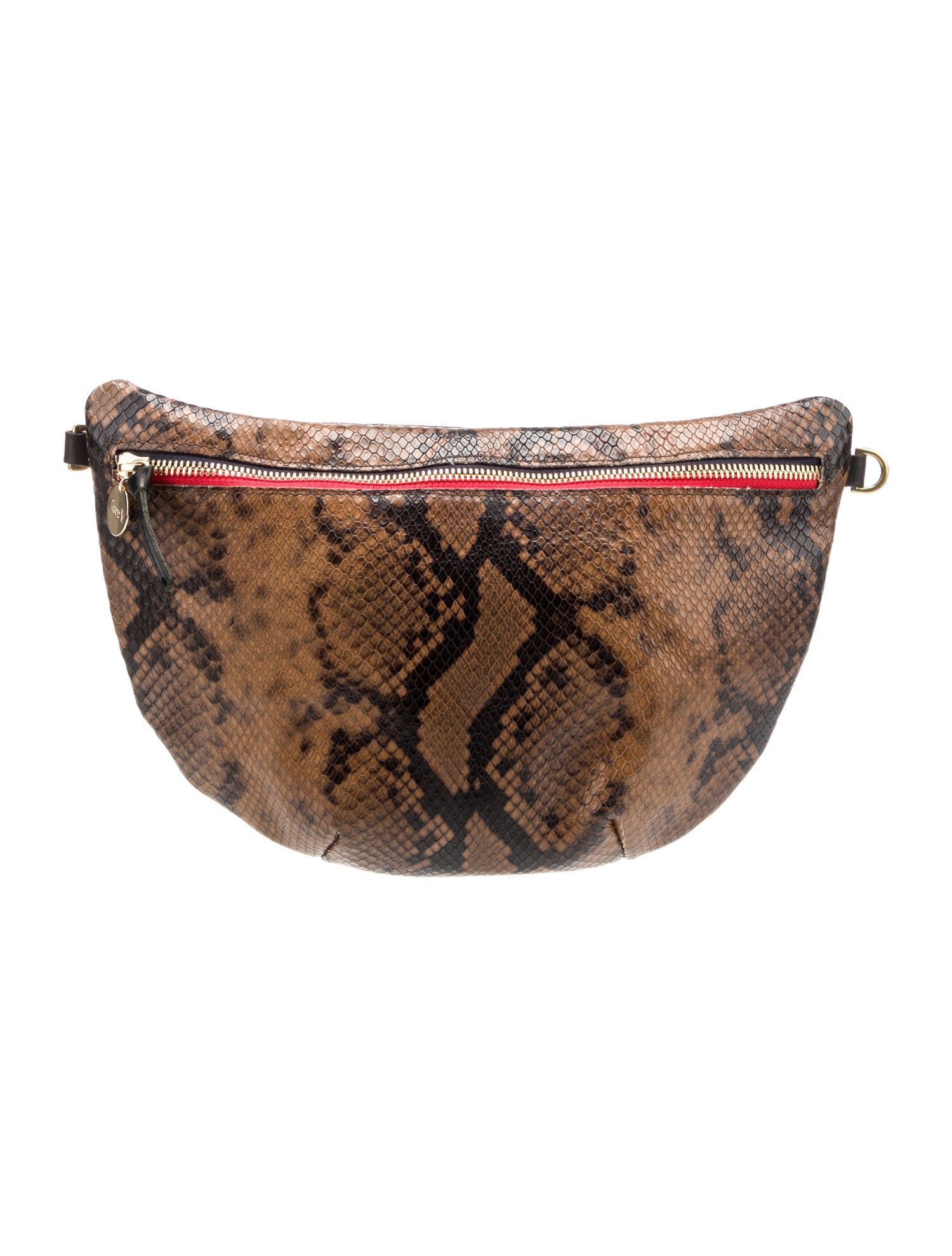 Clare V. Embossed Leather Belt Bag