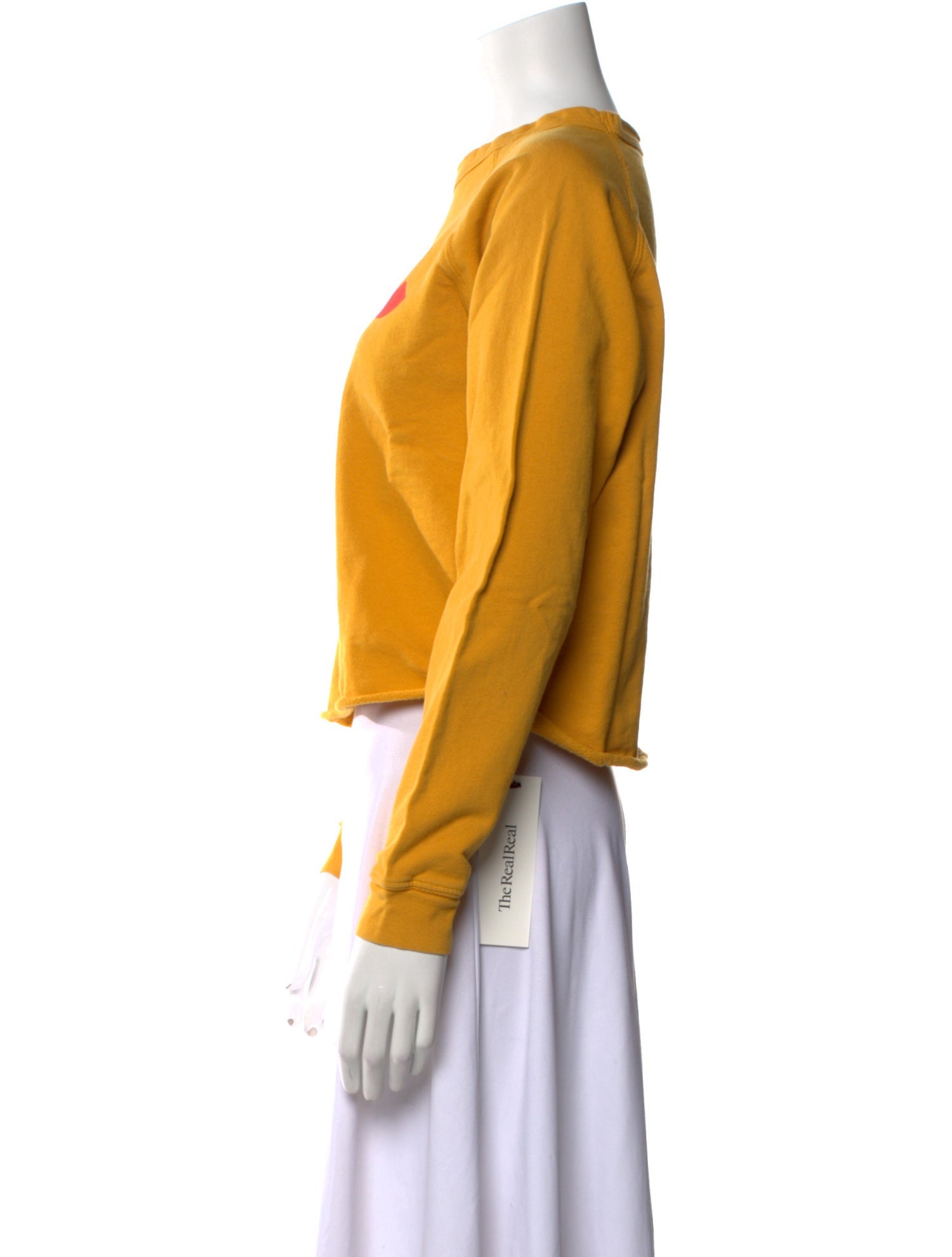 Clare V. Crew Neck Long Sleeve Sweatshirt