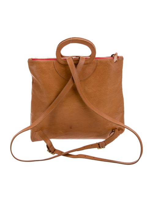 Clare V. Leather Garment Bag