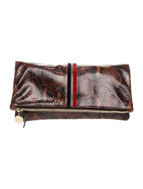 Clare V. Patent Leather Clutch