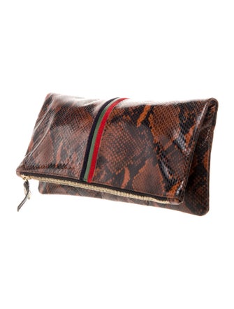 Clare V. Patent Leather Clutch