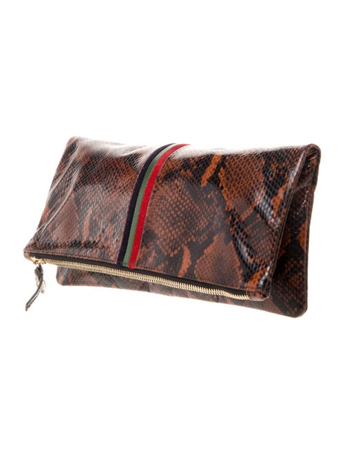 Clare V. Patent Leather Clutch