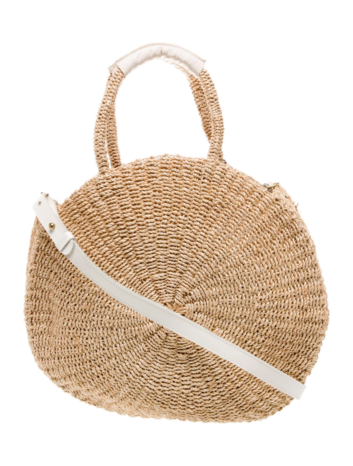 Clare V. Raffia Evening Bag
