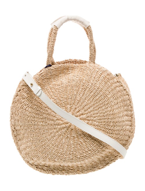 Clare V. Raffia Evening Bag