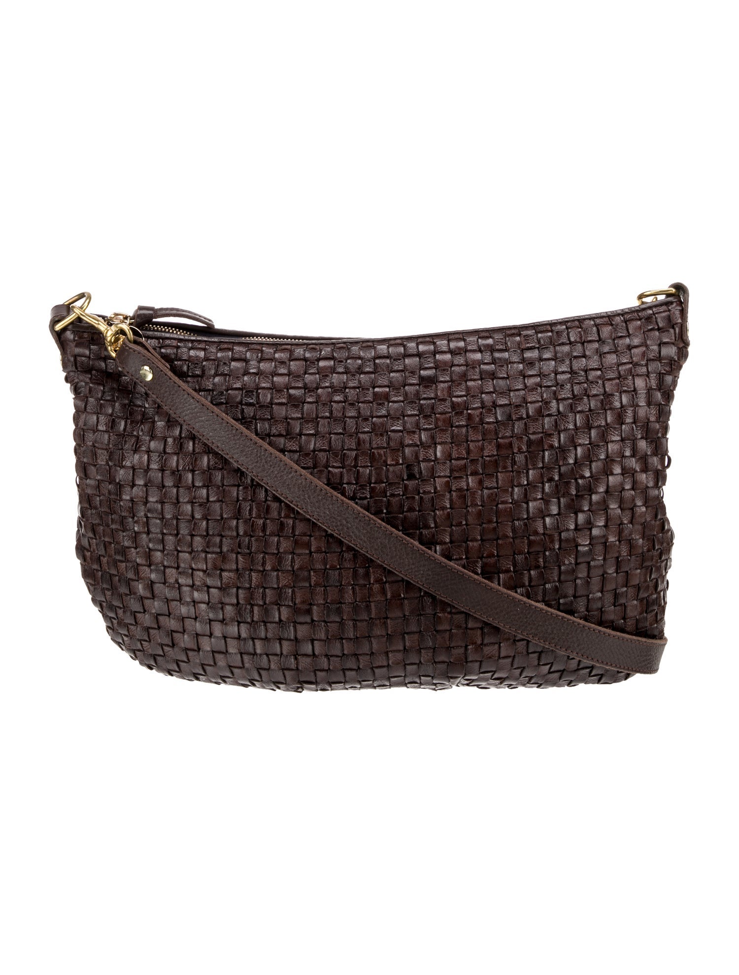 Clare V. Leather Shoulder Bag