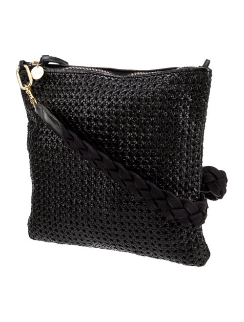 Clare V. Raffia Messenger Bag