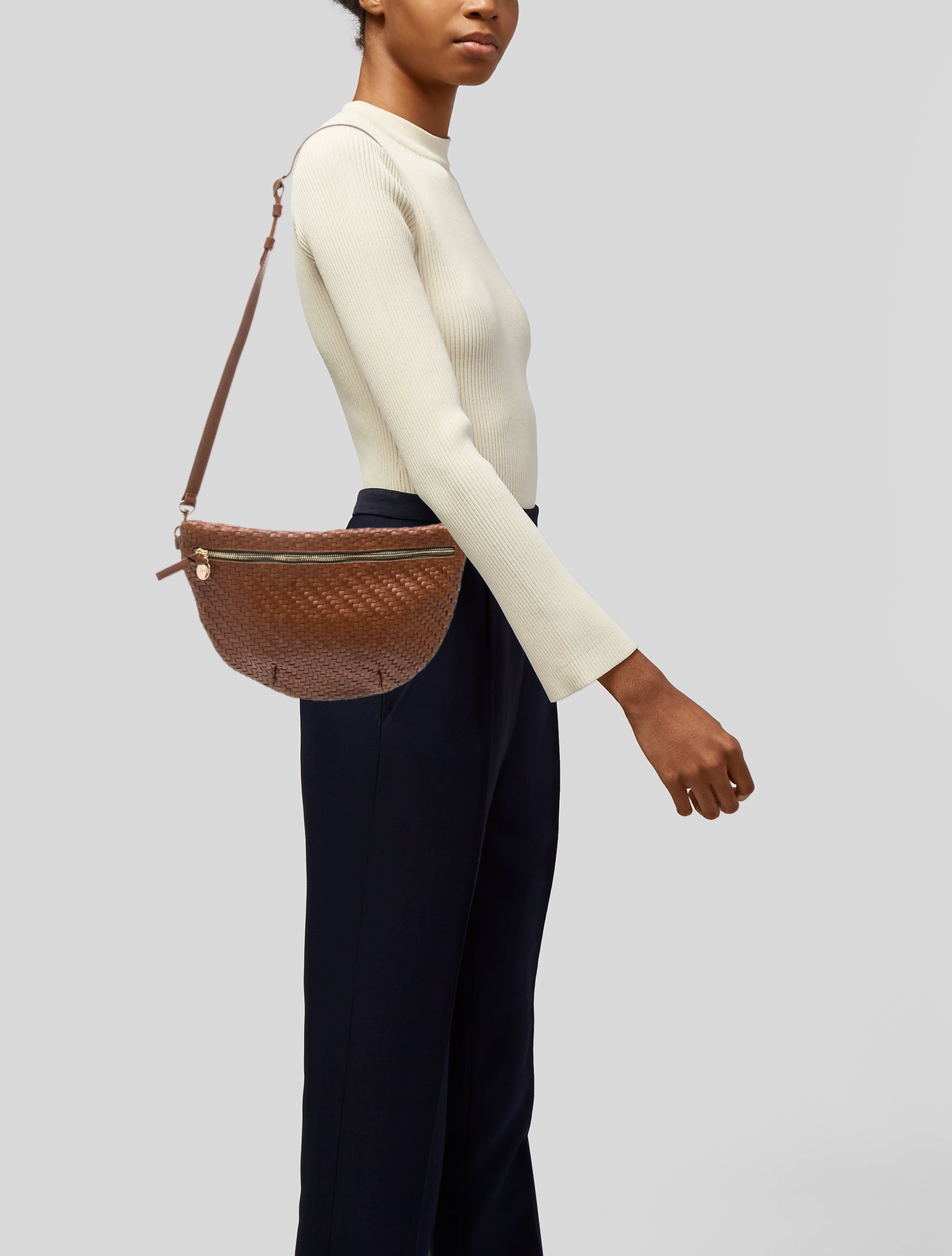 Clare V. Leather Belt Bag