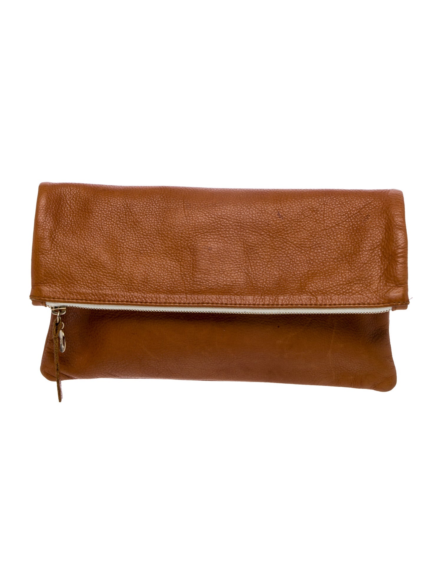 Clare V. Leather Clutch