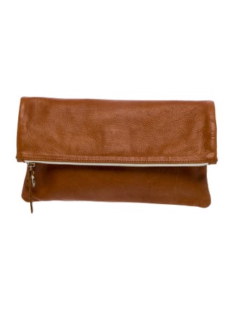 Clare V. Leather Clutch