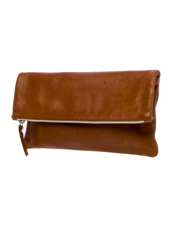 Clare V. Leather Clutch