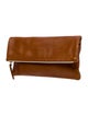 Clare V. Leather Clutch