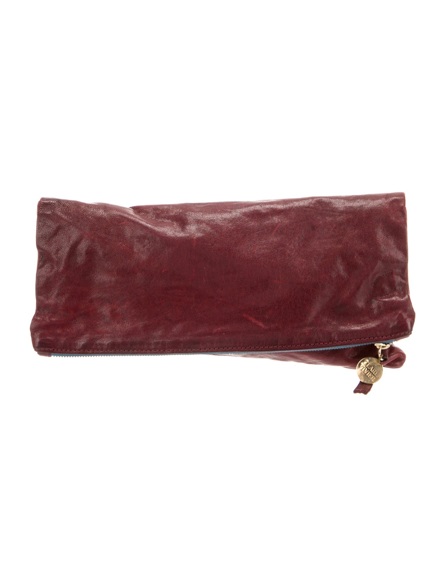 Clare V. Leather Clutch