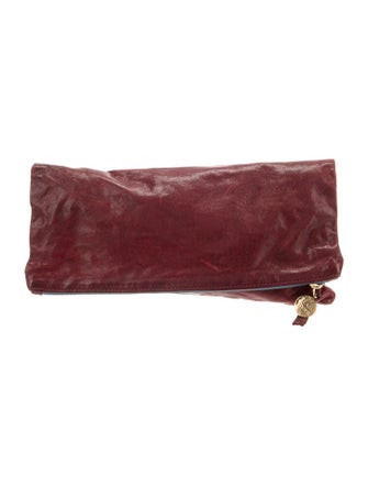 Clare V. Leather Clutch