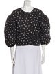 Clare V. Polka Dot Print Bolero