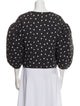 Clare V. Polka Dot Print Bolero