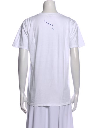 Clare V. Graphic Print Crew Neck T-Shirt