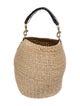 Clare V. Straw Top Handle Bag