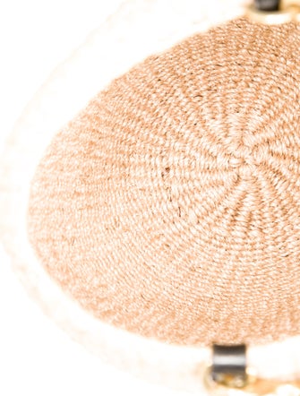 Clare V. Straw Top Handle Bag