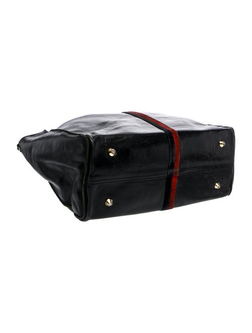 Clare V. Leather Top Handle Bag