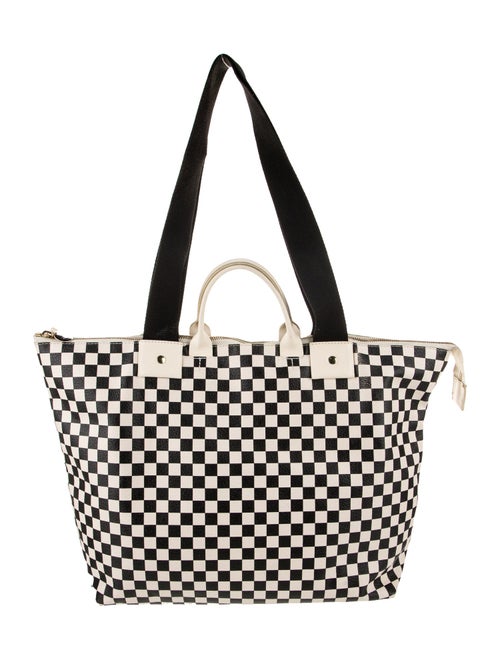 Clare V. Leather Top Handle Bag