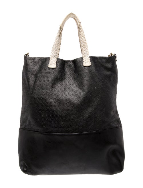 Clare V. Leather Top Handle Bag