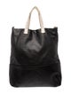 Clare V. Leather Top Handle Bag