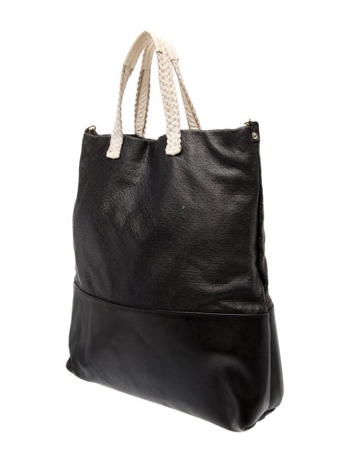 Clare V. Leather Top Handle Bag